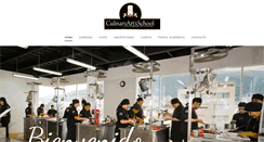 Desktop Screenshot of culinaryartschoolecuador.com